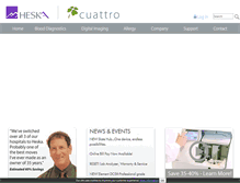 Tablet Screenshot of heska.com
